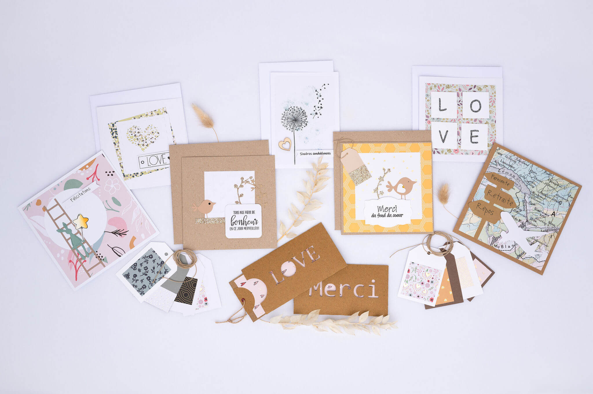 Set de papeteries diverses