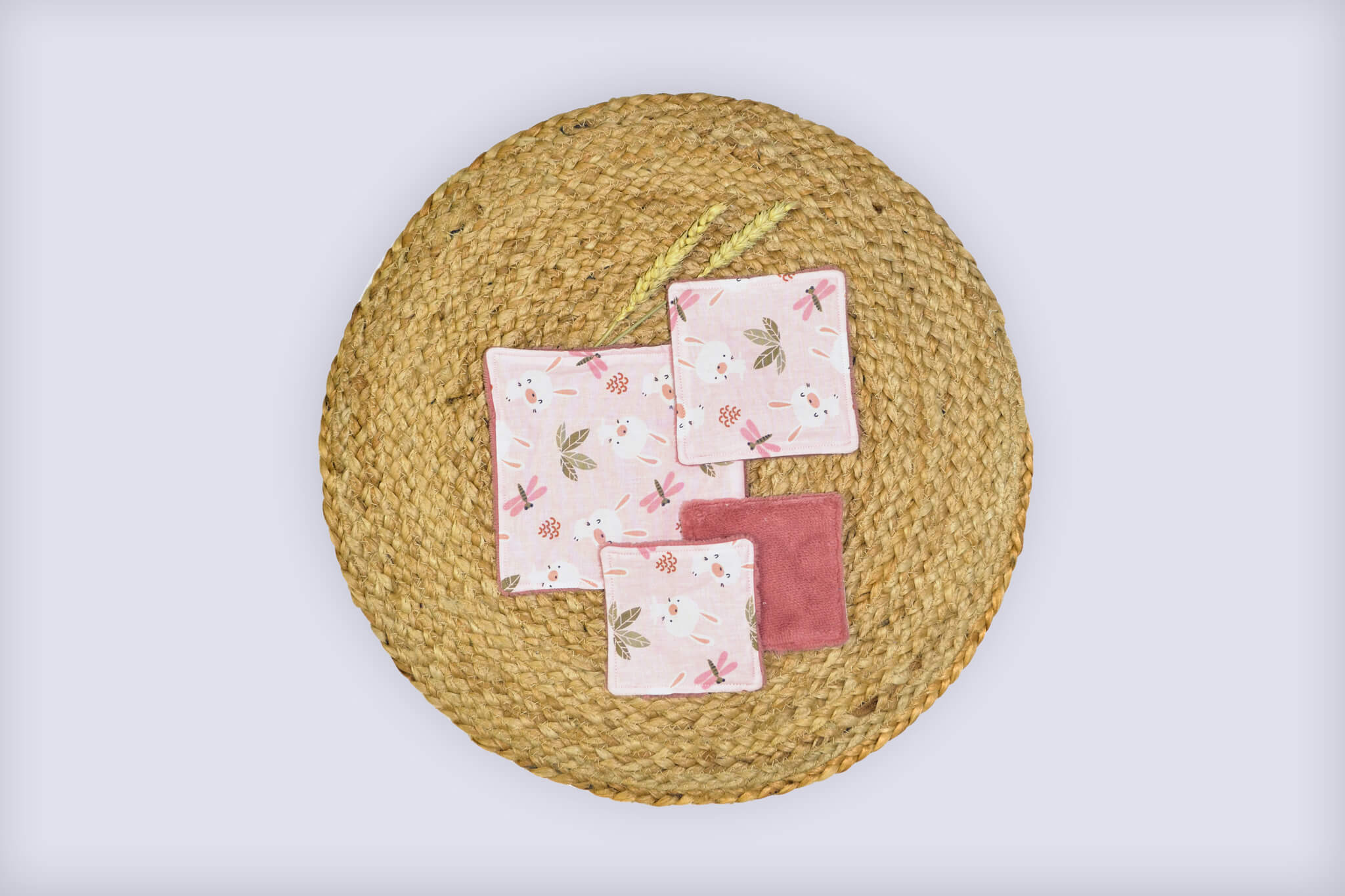Lingettes démaquillante lavable